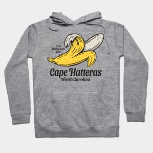 Cape Hatteras, NC Summertime Vacationing Going Bananas Hoodie